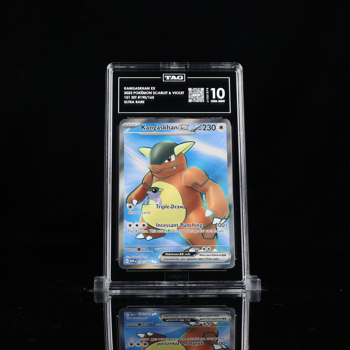 Kangaskhan EX #190 Scarlet & Violet 151 TAG 10